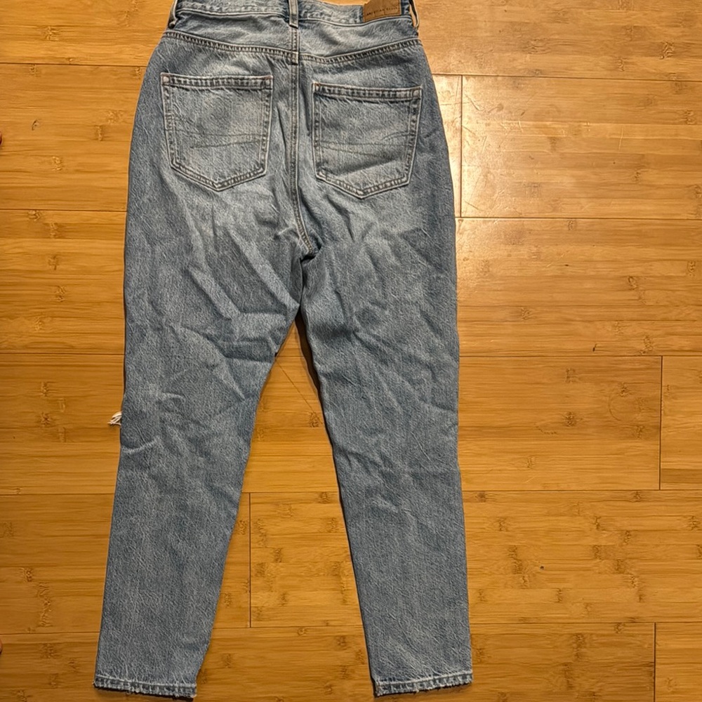 Distressed Blue Jeans - Picture 5 of 5